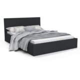 Molarem Home Tapecirani krevet RINO 180*200 crna eko koža | shoptok.hr