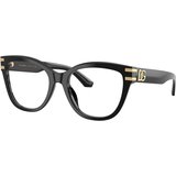 Dolce & Gabbana DG3418 501 M (53) Črna/Kristalna | Shoptok.si