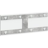  Uzglavlje montirano na zid ZWOLLE Betonska siva - Betonska siva 140 cm | shoptok.hr