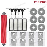 INORCO Zdruljivo z Roborock Qrevo Pro/ P10 Pro / Qrevo MaxV/ Qrevo S Dodatki za robotski sesalnik Mop Hepa Filter Deli glavne stranske krtae, (22018544) | Shoptok.si