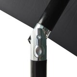  Vrtni suncobran s 3 razine i aluminijskim stupom 2 m antracit | shoptok.hr