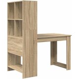  Stol s policom Sonoma hrast 122 x 67 x 145 cm Konstruirano drvo | shoptok.hr