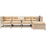 vidaXL 5-dijelni set vrtnih sofa od masivne borovine Cijene