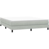 Box Spring krevet bez madraca svijetlo sivi 180x210 cm samt | shoptok.hr