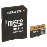 Adata UHS-II U3 MicroSDXC 128GB class 10 + adapter AUSDX128GUII3CL10-CA1 memorijska kartica  Cene