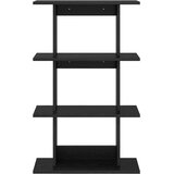  Stenska polica Montaža za steno Črni hrast 56 x 20 x 90 cm, (5000307375) | Shoptok.si