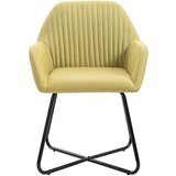  Jedilni stoli 4 kosi zeleno blago | Shoptok.si
