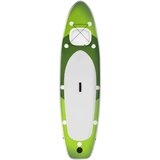 vidaXL Napihljiva SUP deska zelene barve 330x76x10 cm | Shoptok.si