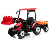  Traktor sa prikolicom i utovarivačem crveni premium oprema 24v7a 12941 Cene
