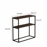 Hanah home Polica Oslo Walnut | Eponuda.com