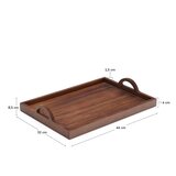 Kave Home Lesen pladenj 36x51 cm Rommu – | Shoptok.si