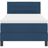  s opruga kutije s uzglavljem Plava 100 x 200 cm tkanina | shoptok.hr