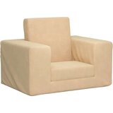  Otroški kavč krem mehak pliš, (21827807) | Shoptok.si