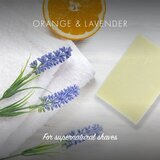 Friendly Soap Shaving Bar Orange & Lavender prirodni sapun za brijanje 7x95 g | shoptok.hr