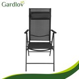 Gardlov crna sklopiva vrtna stolica, 2 komada | shoptok.hr