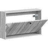  Ormar za cipele na zidu ALKMAAR 71 x 17 x 43 cm Siva Sonoma | shoptok.hr