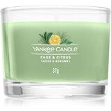 Yankee Candle Sage & Citrus votivna sveča Signature 37 g | Shoptok.si