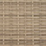 Set sofe 6 kom. Bež i svijetlo siva Poli Rattan i čelik | shoptok.hr