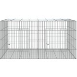  Kavez za zečeve s 2 panela 110x79x54 cm od pocinčanog željeza | Eponuda.com
