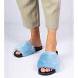 D/CEO marka niezdefiniowana Blue fur slides Manny | ePonuda.com
