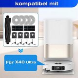 INORCO Za X40 Ultra robotski sesalnik Glavna stranska krtača HEPA filtri Mop krpa Vrečke za prah Dodatki, (21991032) | Shoptok.si