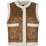 Only Telovniki & Jope ONLTAKANA EMB WAISTCOAT Kostanjeva Cene