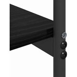  Konzolna stolica s policom Crni hrast 101 x 35 x 80,5 cm | shoptok.hr