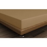 Mijolnir Smeđa pamučna plahta s gumom 140x200 cm – | shoptok.hr