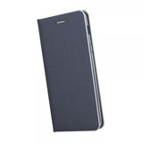  Premium preklopna torbica Samsung Galaxy S10 G973 - modra s srebrnim robom Cene
