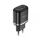 Pametni hišni polnilec adapter n3 18w z 3.0 qc usb vtičem črn