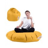 Atelier Del Sofa Vreća za sjedenje, Iyzi 100 Cushion Pouf - Yellow Cijene