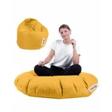 Atelier Del Sofa Vreća za sjedenje, Iyzi 100 Cushion Pouf - Yellow