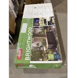 Keter BRIGHTWOOD 455L Baštenska kutija za odlaganje, braon OUTLET | Eponuda.com
