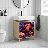 Kupaonski ormar KIEL Sonoma 60 x 40 x 60 cm Konstruirano drvo | shoptok.hr
