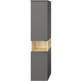Pelipal Sivi/u prirodnoj boji kupaonski ormarić u dekoru bora 142x30 cm Quickset 394 – Cijene