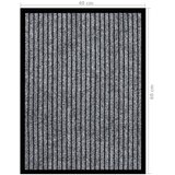  Otirač prugasti sivi 40 x 60 cm | shoptok.hr