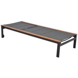 Gardenson Vrtni Ležalnik Paxos, Siva | Shoptok.si