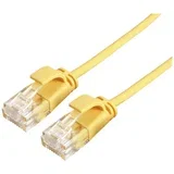 21.15.3927 RJ45 omrežni kabel\, patch kabel cat 6a u/utp 5.00 m rumena 1 kos, (20420740)