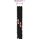  Brodski konop crni 18 mm 100 m od polipropilena | shoptok.hr