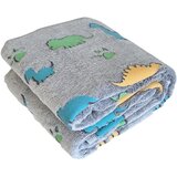 Bbo Ćebe za bebe Dino 632-DINO, 95x120 cm, Sivo Cene
