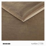 Rodier Svetlo rjav žameten fotelj Belle – | Shoptok.si