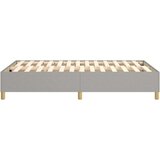  Za krevet s oprugama svjetlosivi 120 x 200 cm od tkanine | shoptok.hr