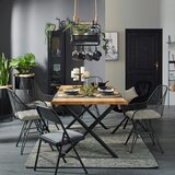 Zandiara jedilna miza oak, divji hrast, 200x100 cm | Shoptok.si