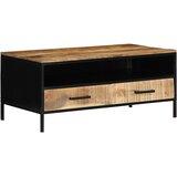 Kava Stol Smeđa 90 x 50 x 40 cm Čvrsto drvo manga i metal | Eponuda.ba