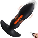 Paloqueth Anal Thrusting Plug with Remote Black Cijene