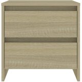  Noćni ormarići 2 kom boja hrasta sonome 45x34,5x44,5 cm drveni | shoptok.hr