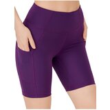 LOS OJOS Sports Leggings - Purple - High Waist Cene