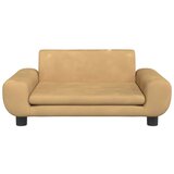 Krevet za pse smeđi 70 x 45 x 33 cm baršunasti | Eponuda.ba