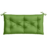  Jastuci za vrtnu klupu 2 kom zeleni 100x50x7 cm tkanina | shoptok.hr