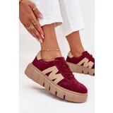 VINCEZA Suede Women's Sneakers On Platform | shoptok.hr